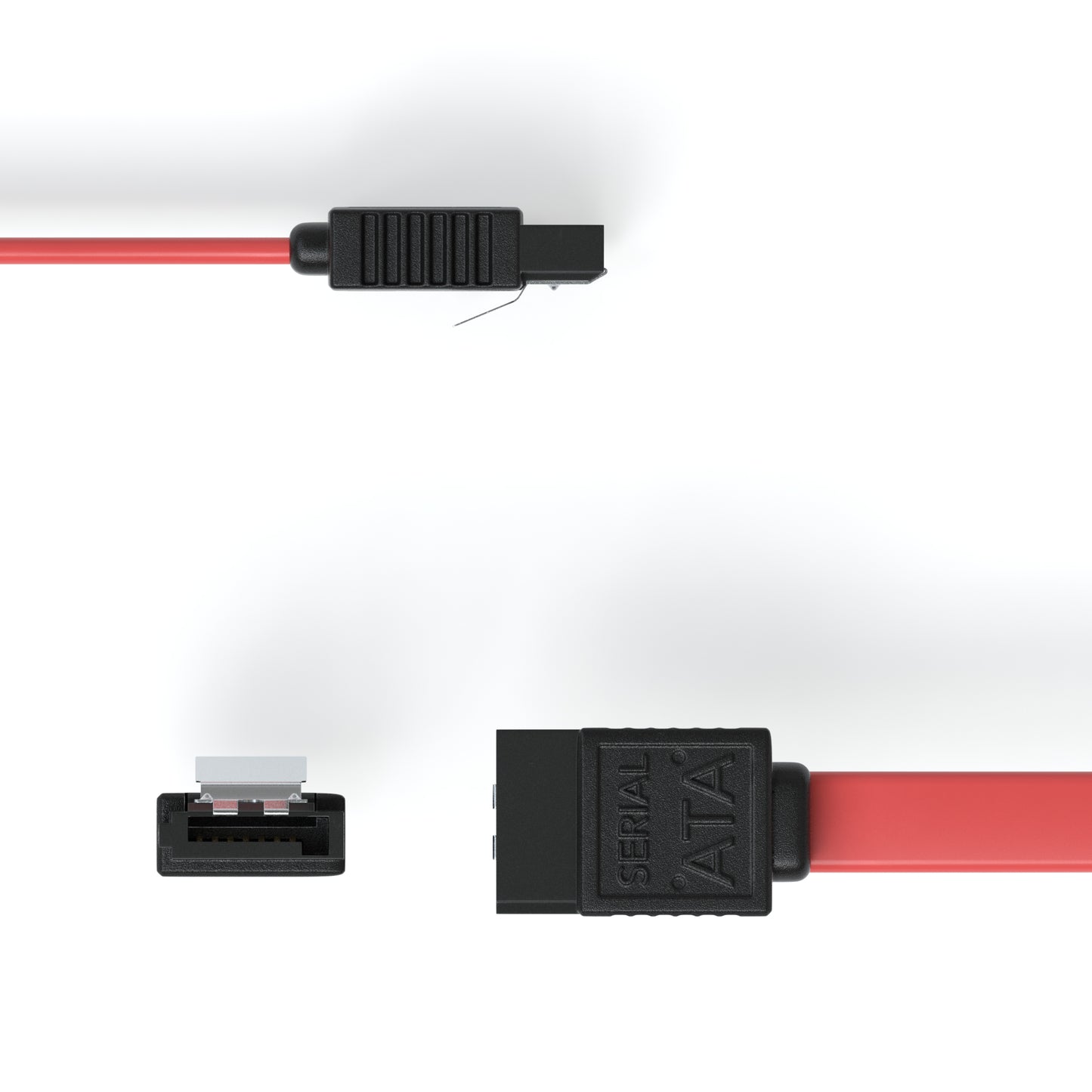 SATA-III-Kabel 3/6Gps. St./St. Befestigung - Variation