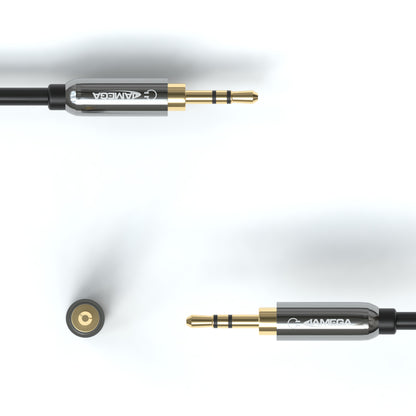AUX Splitter - 3,5mm Klinkenbuchse auf 2x 3,5mm Mikrophon u Lautsprecher