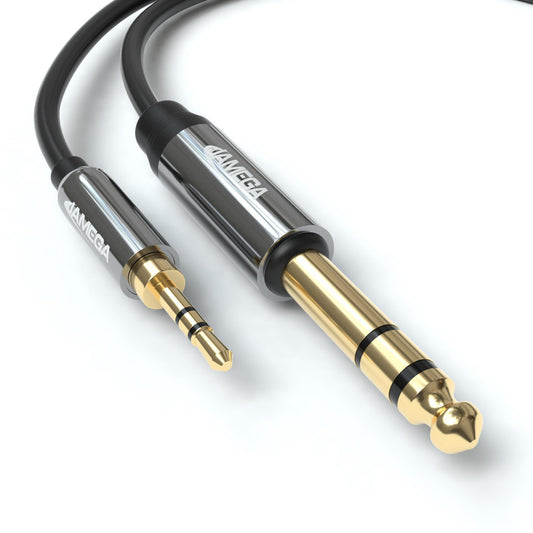 3,5mm Klinkenstecker - 6,3mm Klinkenstecker Stereo Kabel - Variation