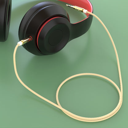 AUX Cable 3,5mm nylon / gold - Variation
