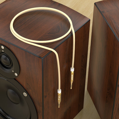 AUX Cable 3,5mm nylon / gold - Variation