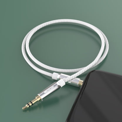 AUX Cable 3,5mm nylon / silver - Variation