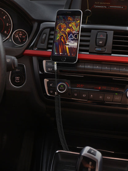 AUX Cabel 3.5mm with spring  - Variation