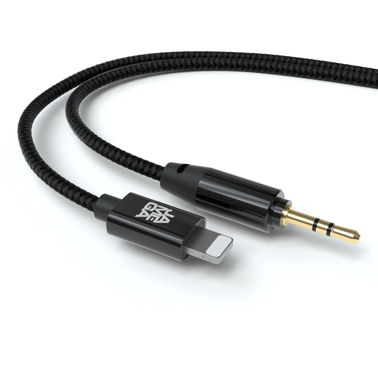 8-Pin Male - 3,5mm AUX Male | Metal Shell / Nylon Braid | Variante