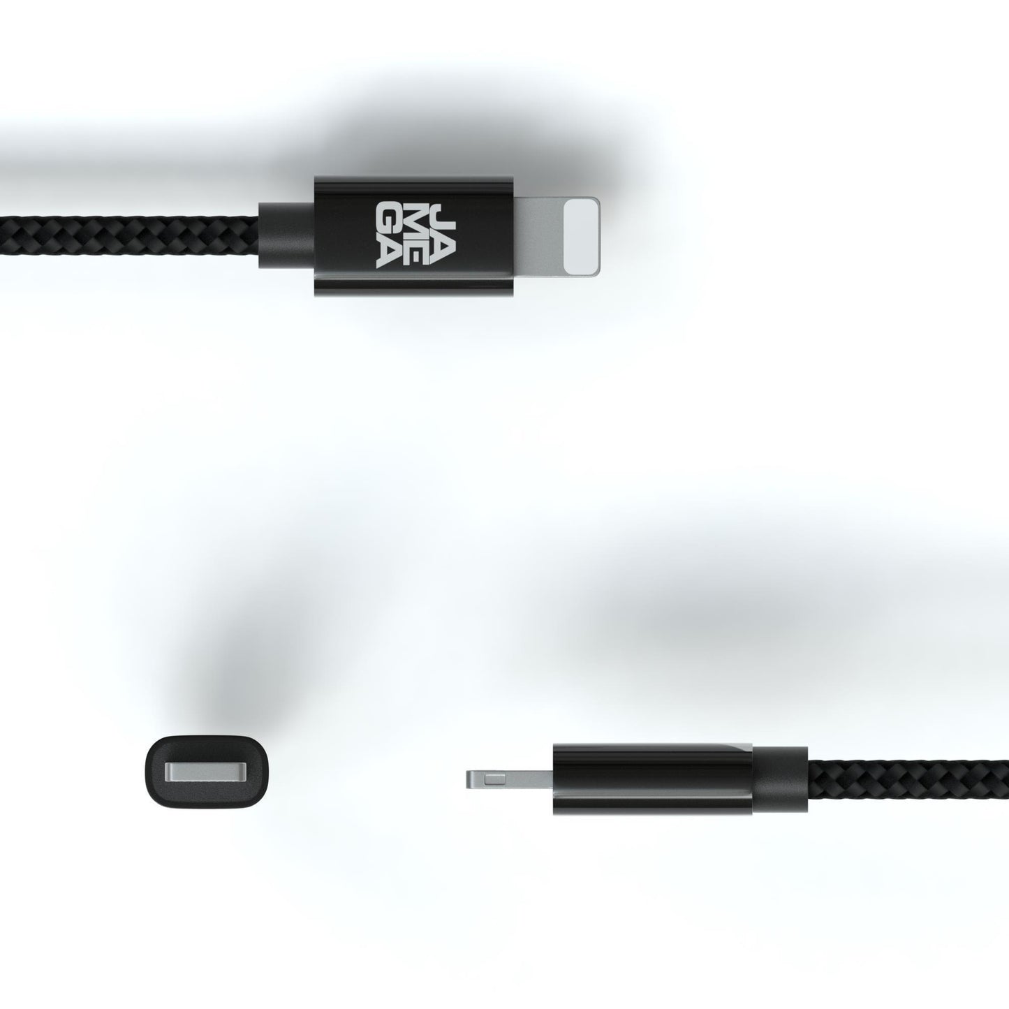 8-Pin Male - 3,5mm AUX Male | Metal Shell / Nylon Braid | Variante