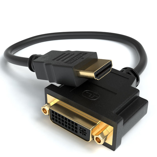HDMI Male - DVI 24+5 Female Adapter 0,1m