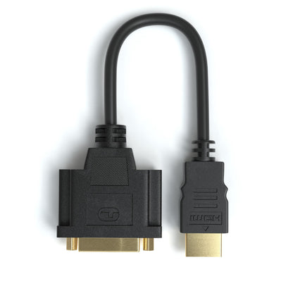 HDMI Male - DVI 24+5 Female Adapter 0,1m