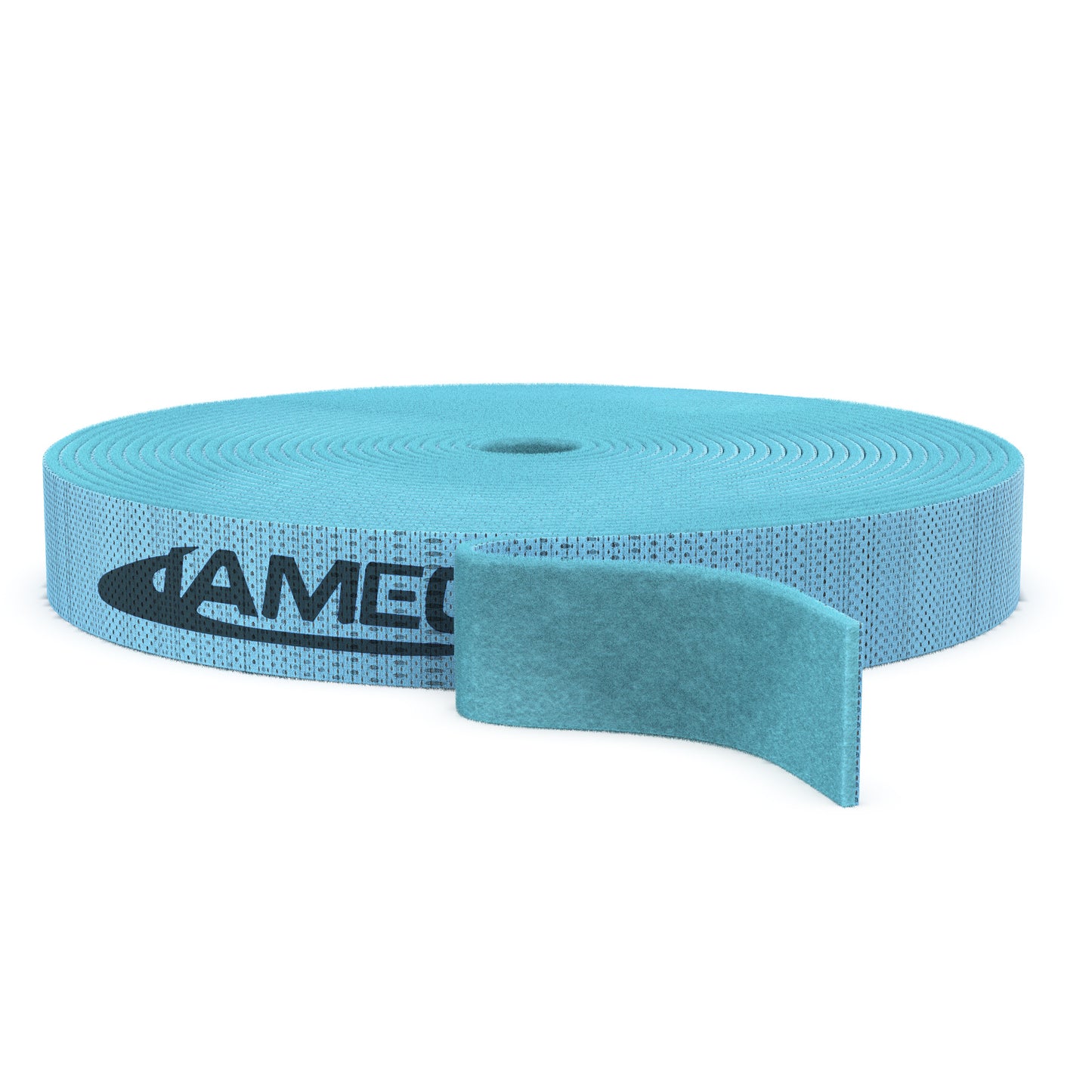 Klett-Kabelbinder Rolle Blau