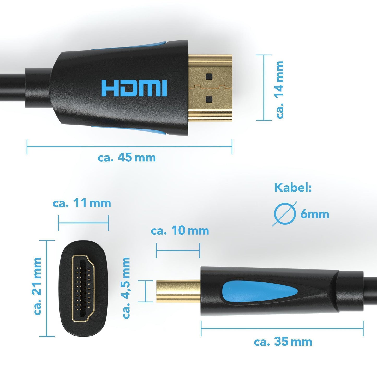 HDMI Kabel 2.0 Schwarz