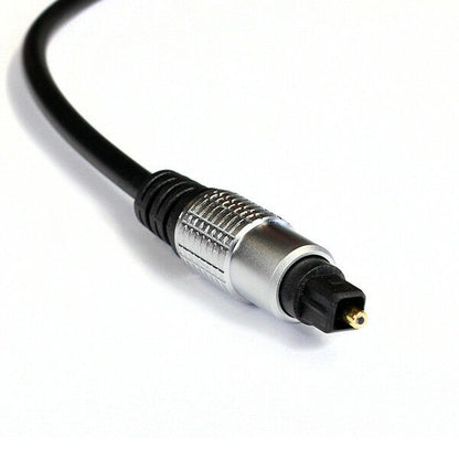 Toslink Kabel / LWL / Metal Plug - Variation "eBW"