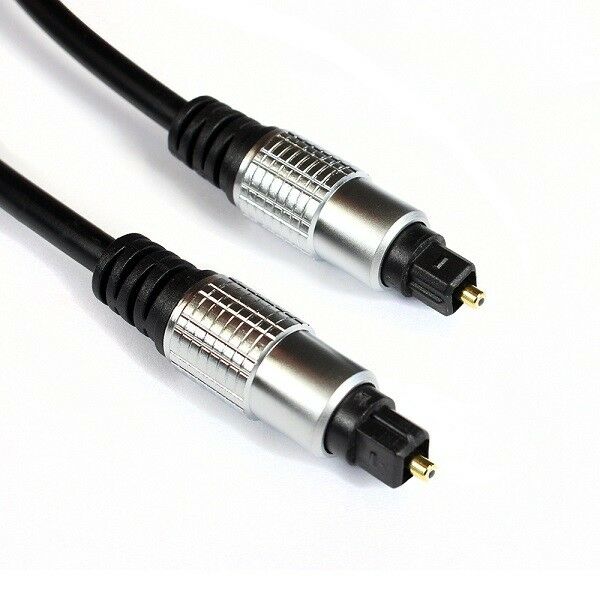 Toslink Kabel / LWL / Metal Plug - Variation "eBW"