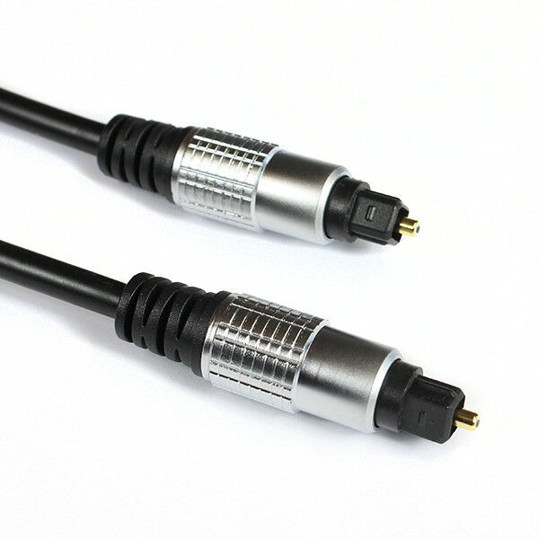 Toslink Kabel / LWL / Metal Plug - Variation "eBW"