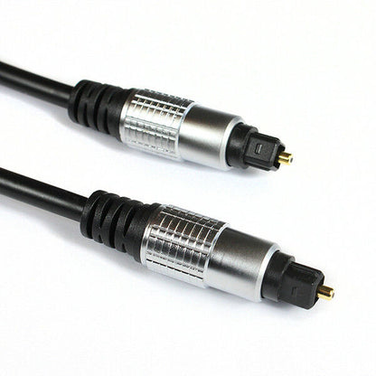Toslink Kabel / LWL / Metal Plug - Variation "eBW"