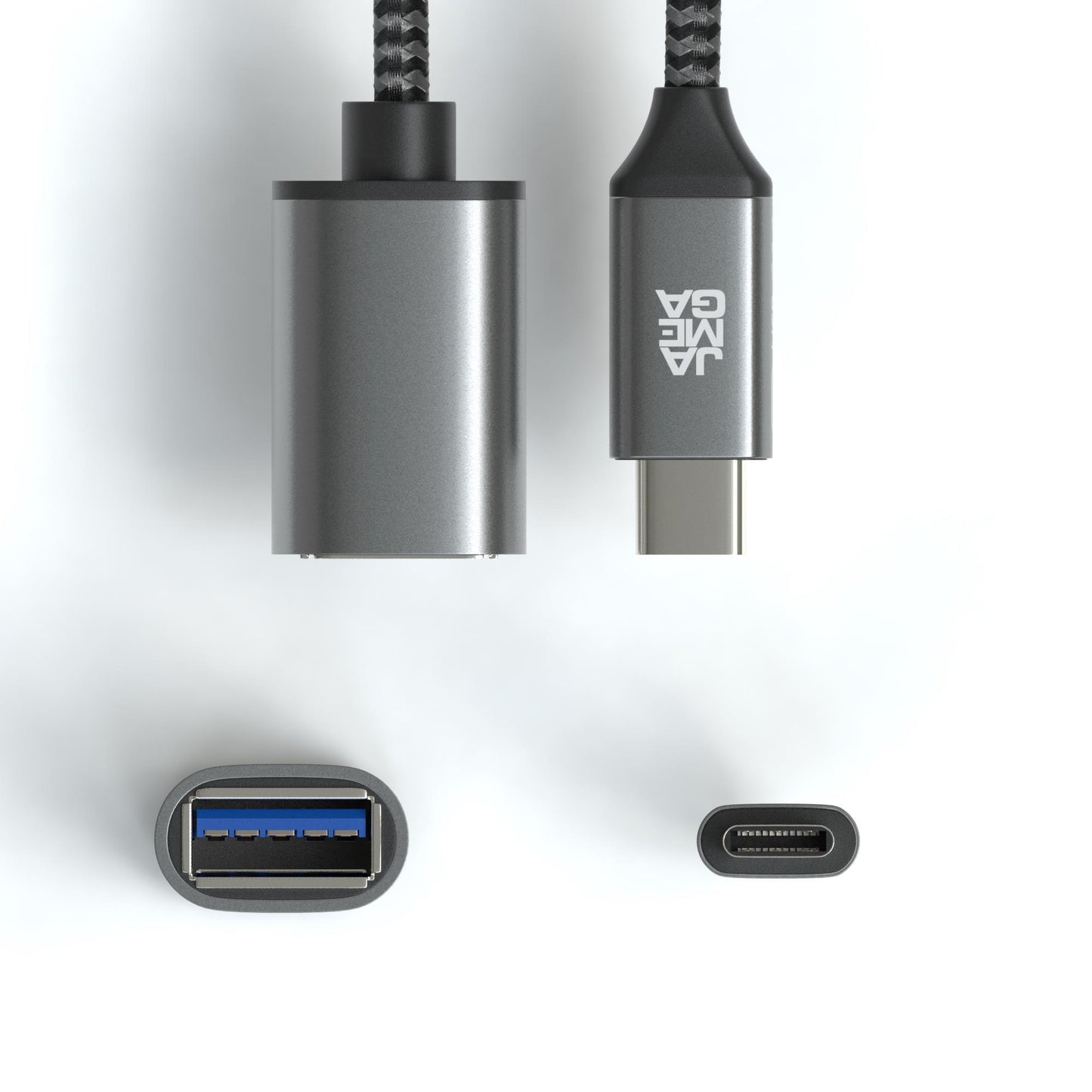 USB-C 3.1 Male - USB-A 3.0 Female - 0,15m