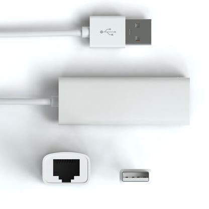 USB 2.0 LAN Adapter - 100mbit / Plug & Play