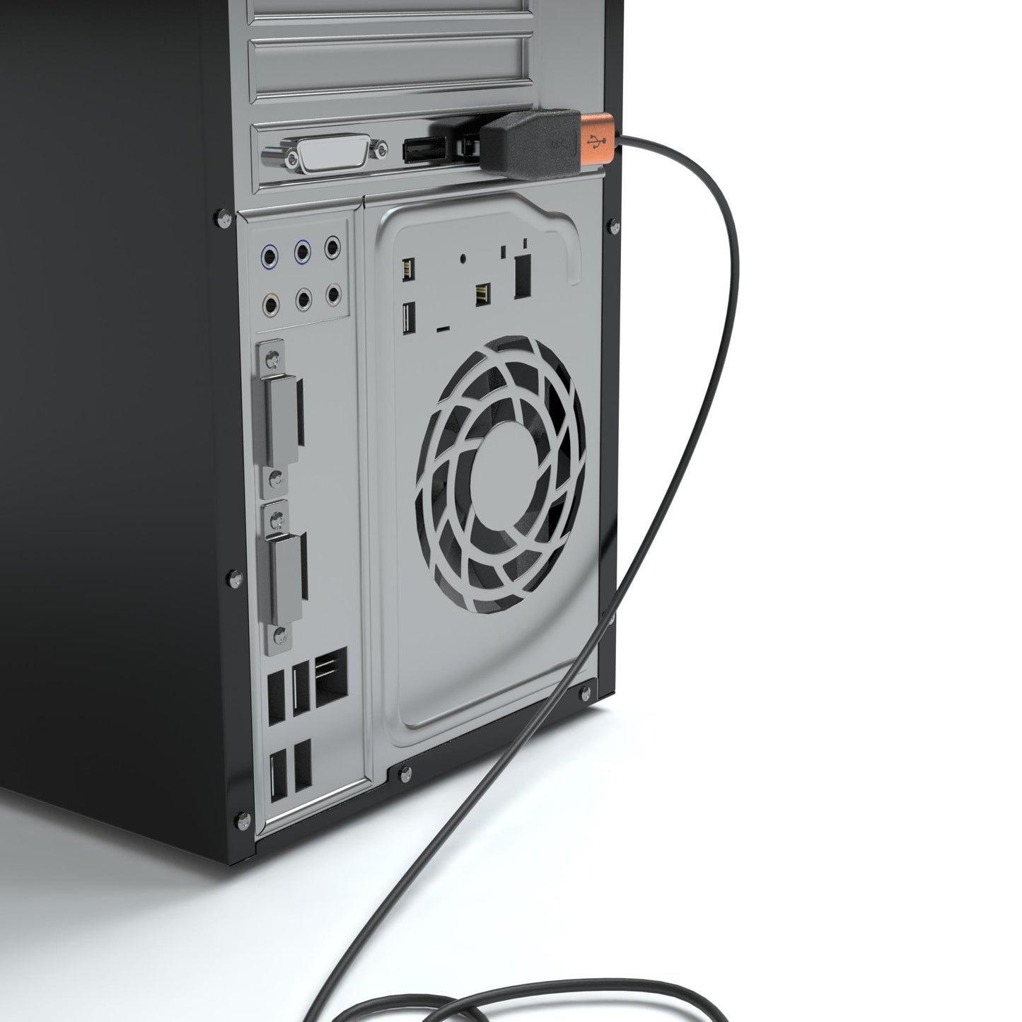 USB-A 3.0 Stecker 90° Links - USB-A 3.0 Buchse