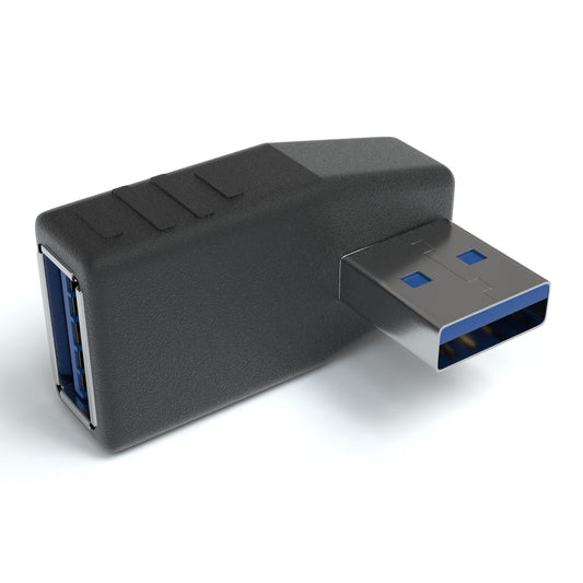 USB-A 3.0 Stecker 90° Rechts - USB-A 3.0 Buchse