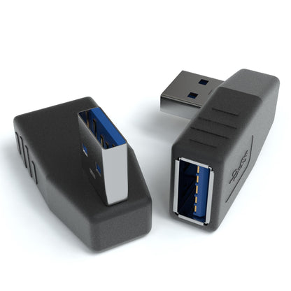 USB-A 3.0 Stecker 90° Rechts - USB-A 3.0 Buchse