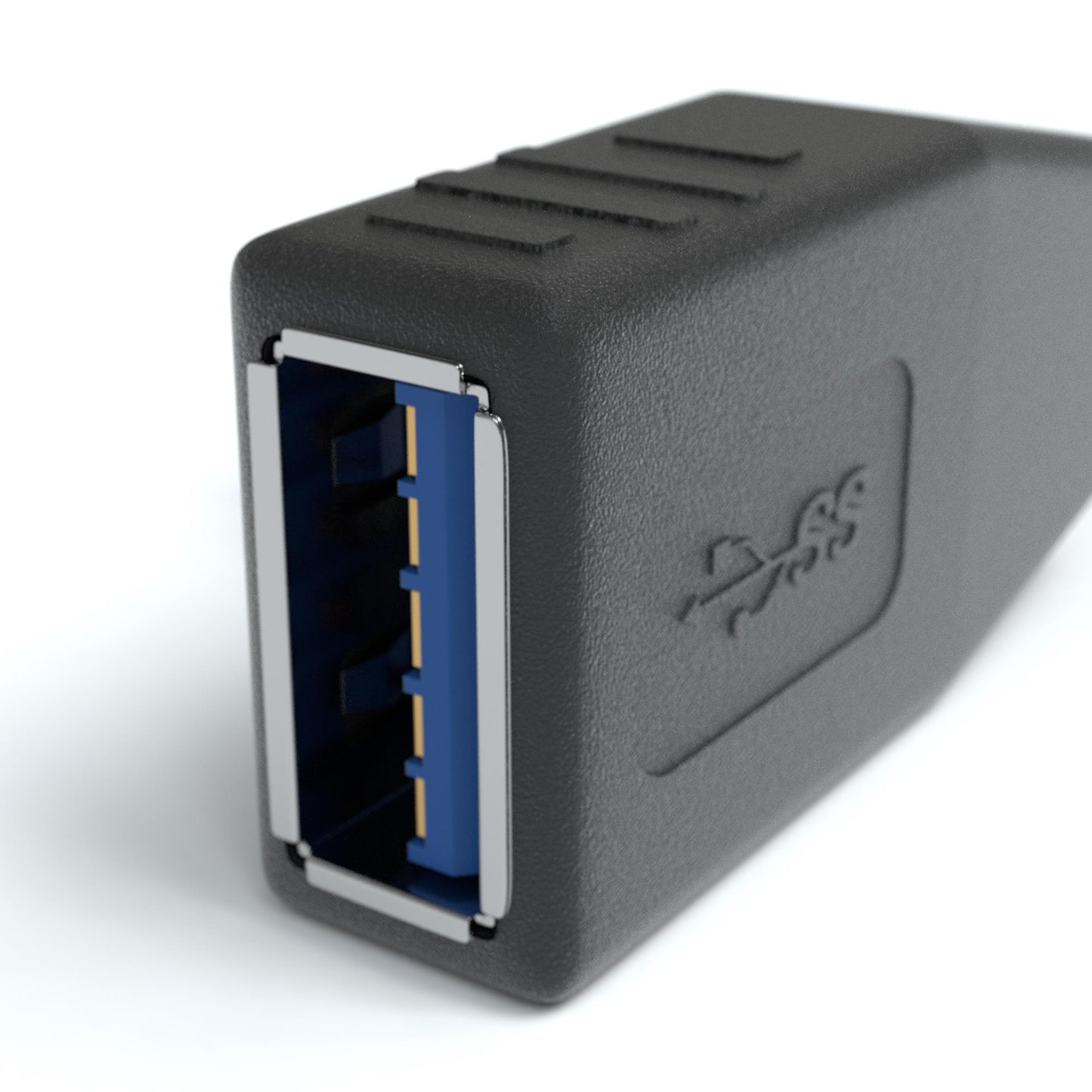 USB-A 3.0 Stecker 90° Rechts - USB-A 3.0 Buchse