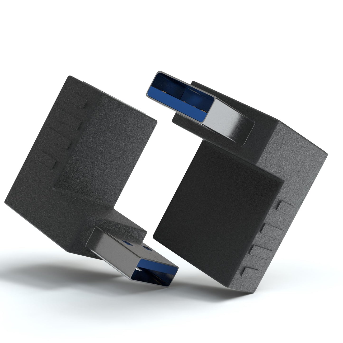USB-A 3.0 Stecker auf USB-A 3.0 Buchse 270° Winkeladapter